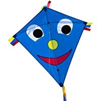 Los mejores  - CIM Cometa - Happy Eddy Blue - por niños con Edad a Partir de 3 años - 67x70cm - Cordón y Cola de la Cometa incluidos